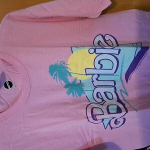 Barbie pink tee ptp 22"